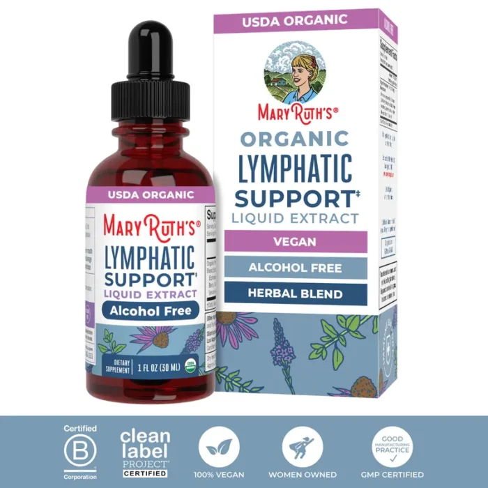 Mary Ruth's Organic Lymphatic Support Liquid Extract (Alcohol Free)