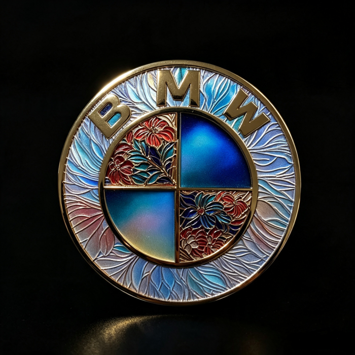 Premium Stunning Design BMW Logo — Gorgeous Aesthetic Car Modification